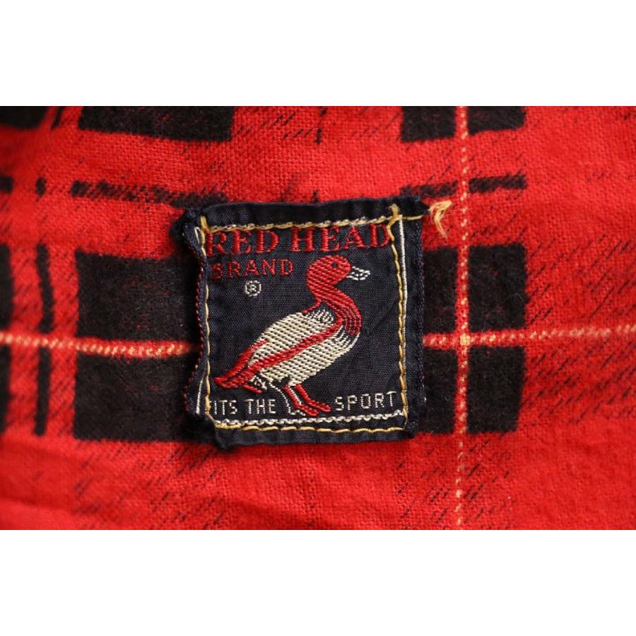 50s RED HEADレッドヘッド ダック地 ハンティングジャケット 茶 50s RED HEADレッドヘッド ダック地 ハンティングジャケット 茶