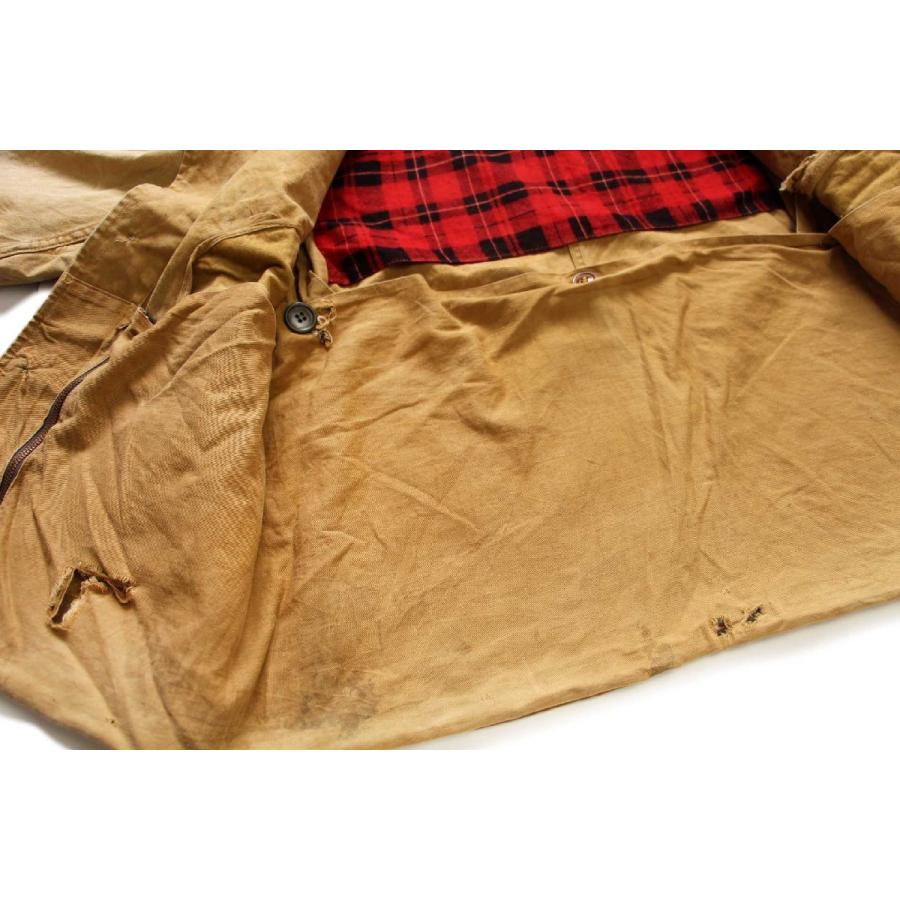 50s RED HEADレッドヘッド ダック地 ハンティングジャケット 茶 50s RED HEADレッドヘッド ダック地 ハンティングジャケット 茶