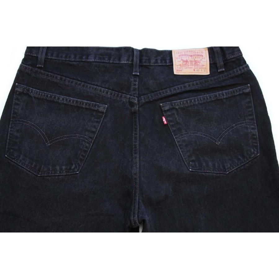 Levi's（リーバイス） 90s USA製 550 ブラック デニムパンツ w40☆167