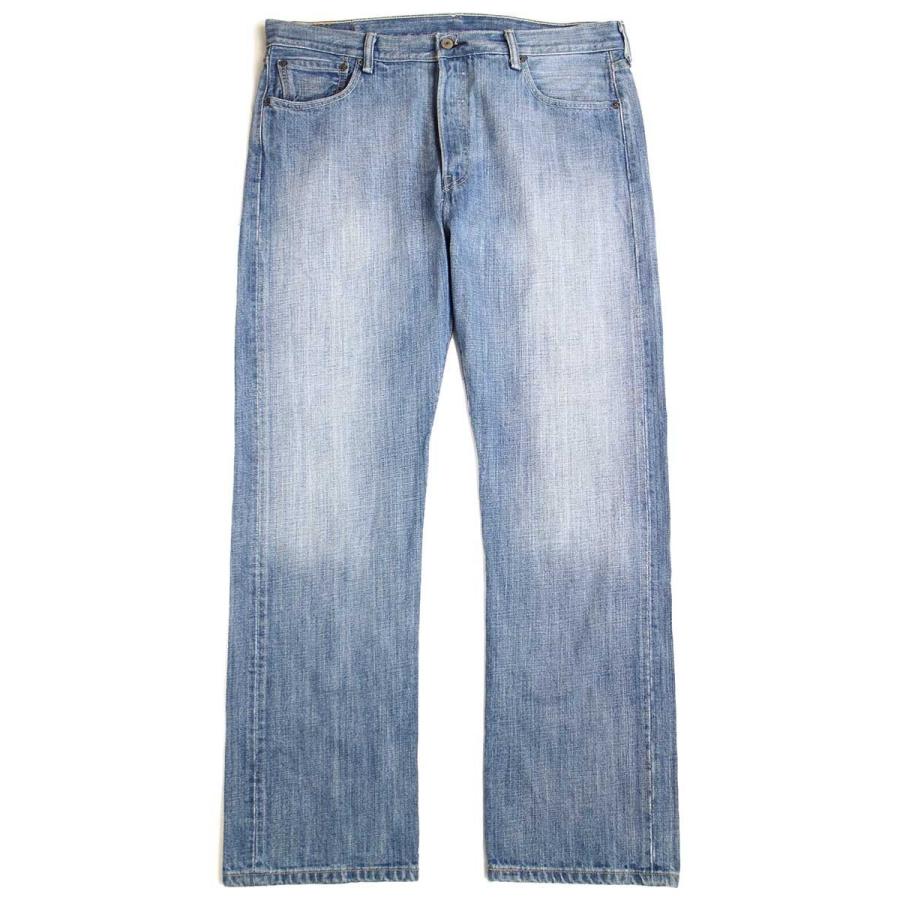 メキシコ製 Levi'sリーバイス 501 サファリウォッシュ加工 デニムパンツ w36 L30★SDP2693 ジーンズ ストレート 縦落ち オーバーサイズ｜sixpacjoe｜02