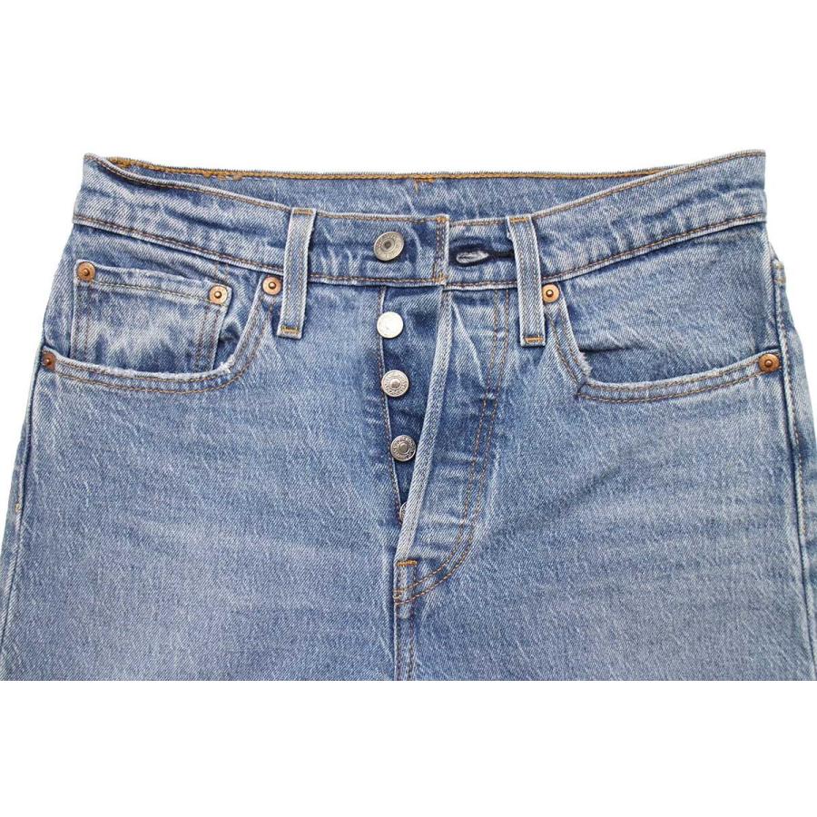 Levi's（リーバイス） 501 USED加工 ダメージ&カットオフ ストレッチ
