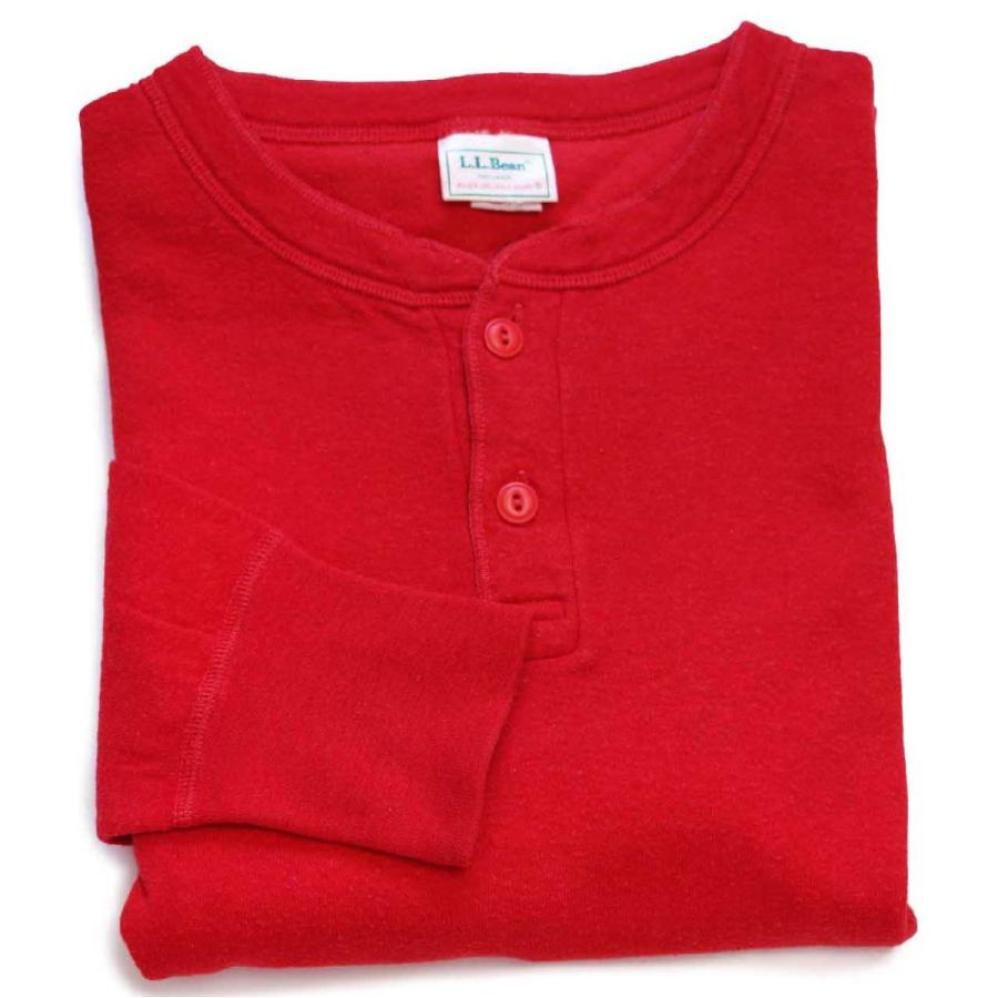 L.L.Bean（エルエルビーン） 90s USA製 ヘンリーネック 2レイヤー 