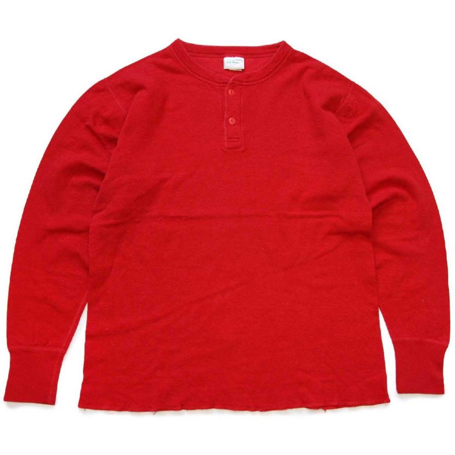 L.L.Bean（エルエルビーン） 90s USA製 ヘンリーネック 2レイヤー 