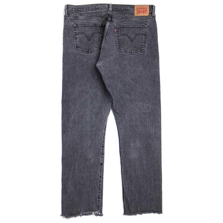 Levi's（リーバイス） 501 S カットオフ ストレッチ 先染め ブラック