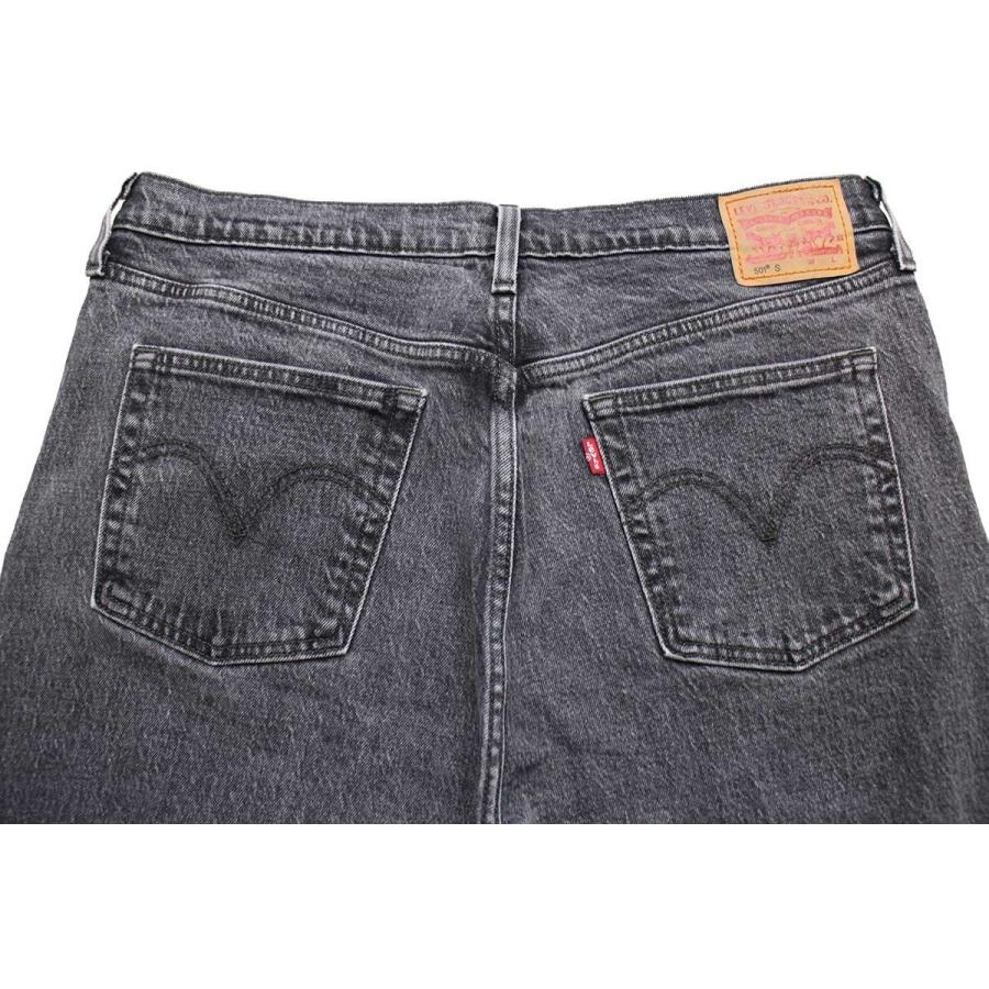 Levi's（リーバイス） 501 S カットオフ ストレッチ 先染め ブラック
