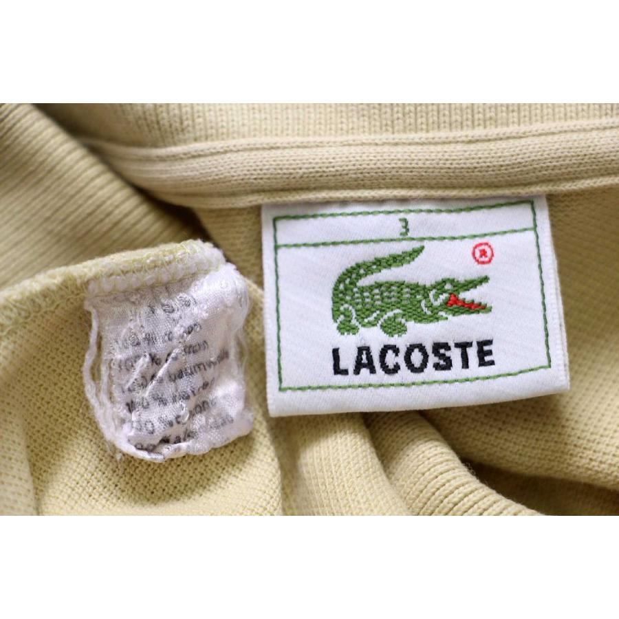 LACOSTE（ラコステ） 80s LACOSTEラコステ ワンポイント コットン