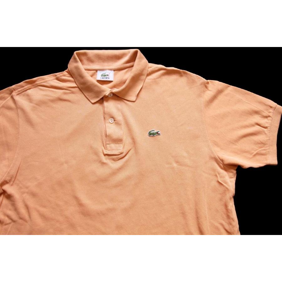 LACOSTE（ラコステ） 80s フランス製 ワンポイント コットン 鹿の子