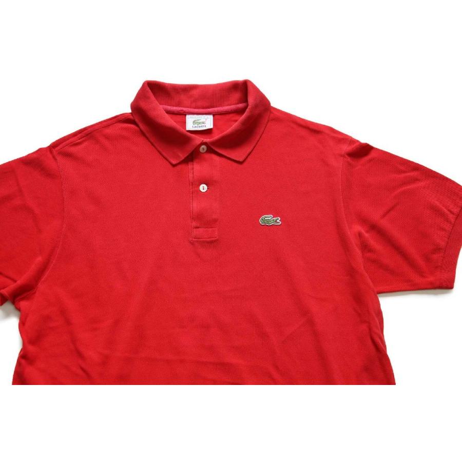 LACOSTE（ラコステ） 80s フランス製 ワンポイント コットン 鹿の子