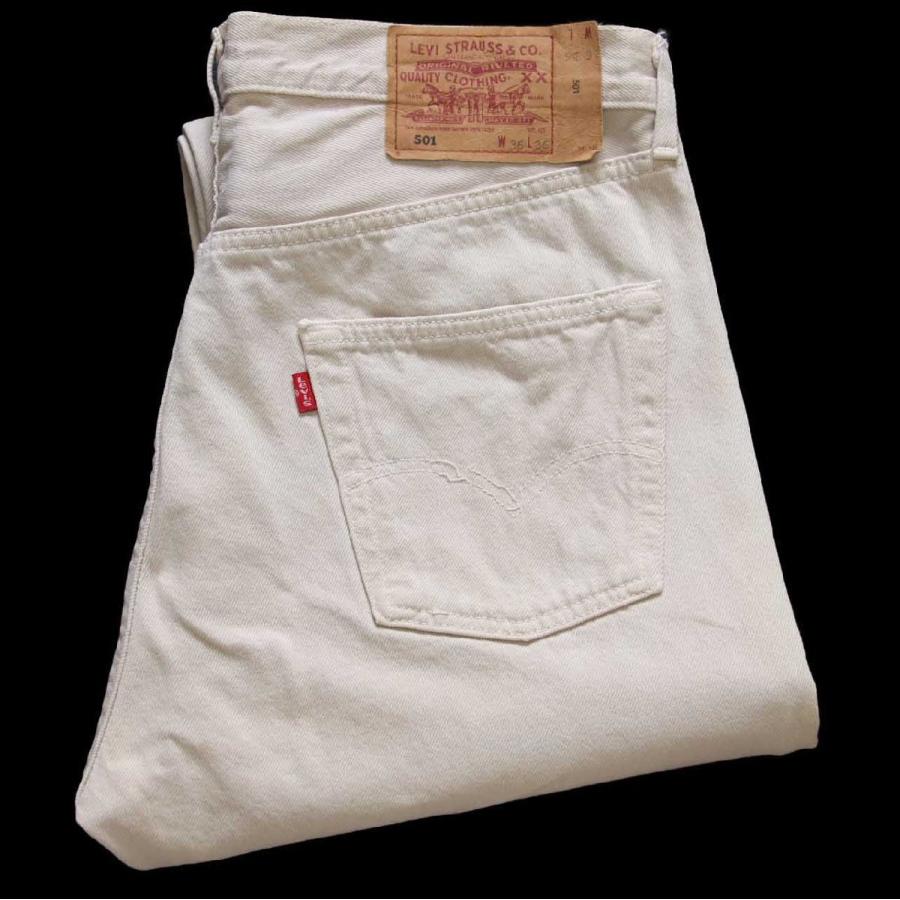 Levi's（リーバイス） 90s フランス製 501 後染め カラーデニムパンツ