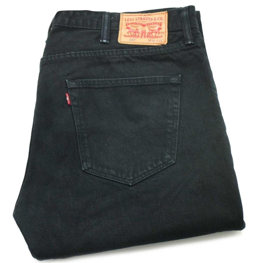 Levi's（リーバイス） 501 後染め ブラック デニムパンツ w38 L32