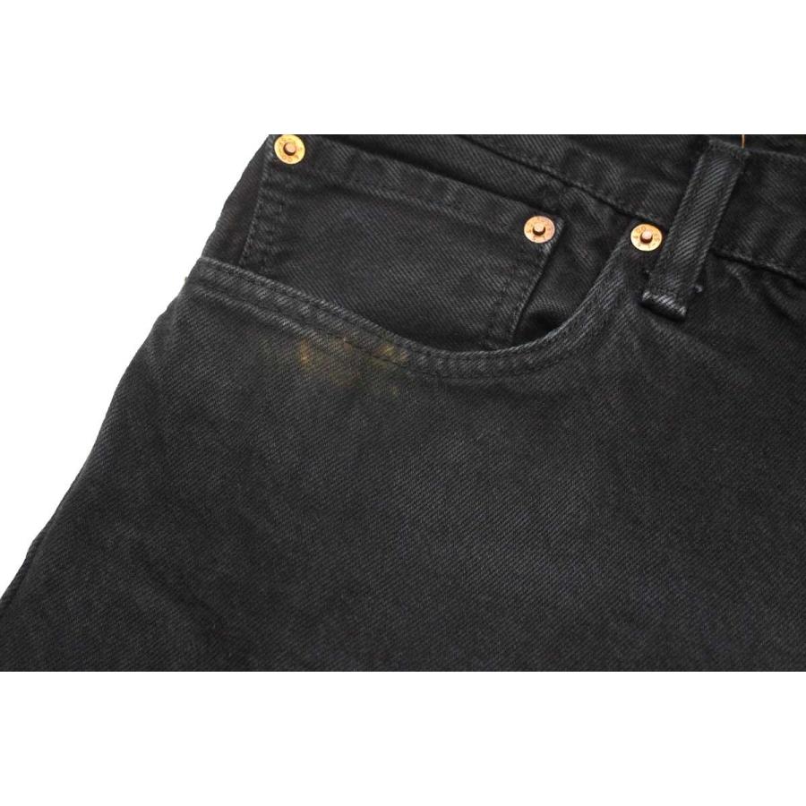 新品 リーバイス 501 先染め ブラック リジッド 生デニム W33 Levi's（リーバイス） 501 後染め ブラック デニムパンツ w38 L32