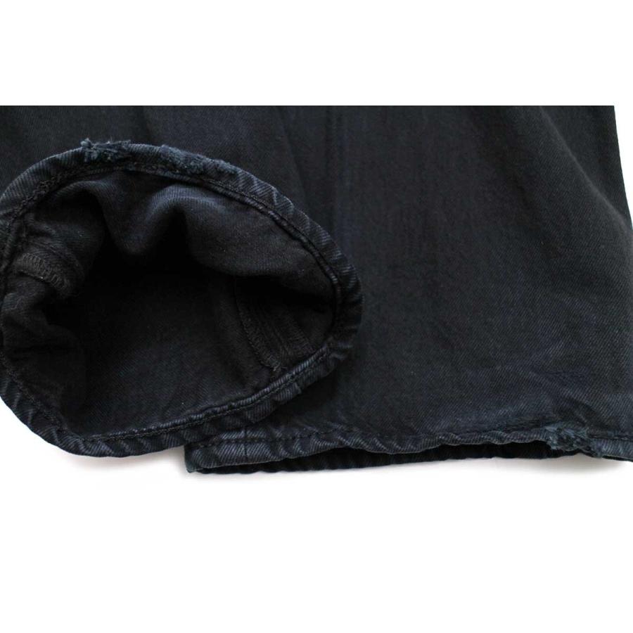 Levi's（リーバイス） 501 後染め ブラック デニムパンツ W38 L34