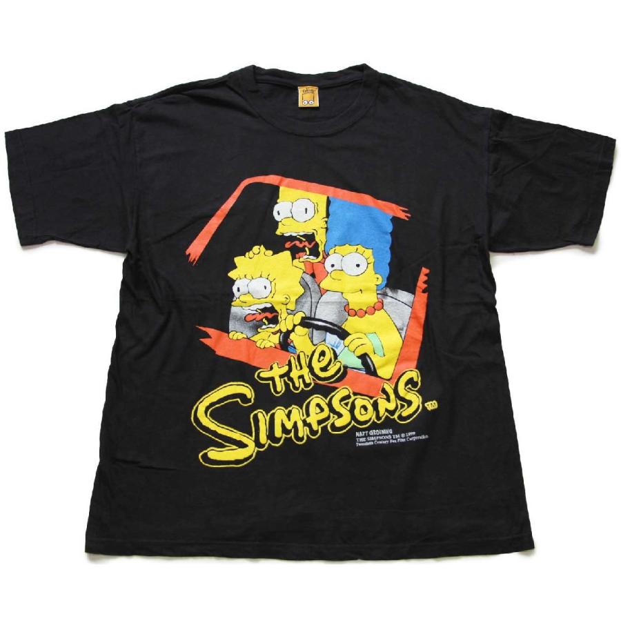 90s The Simpsons シンプソンズ ホーマー マージ リサ コットンTシャツ