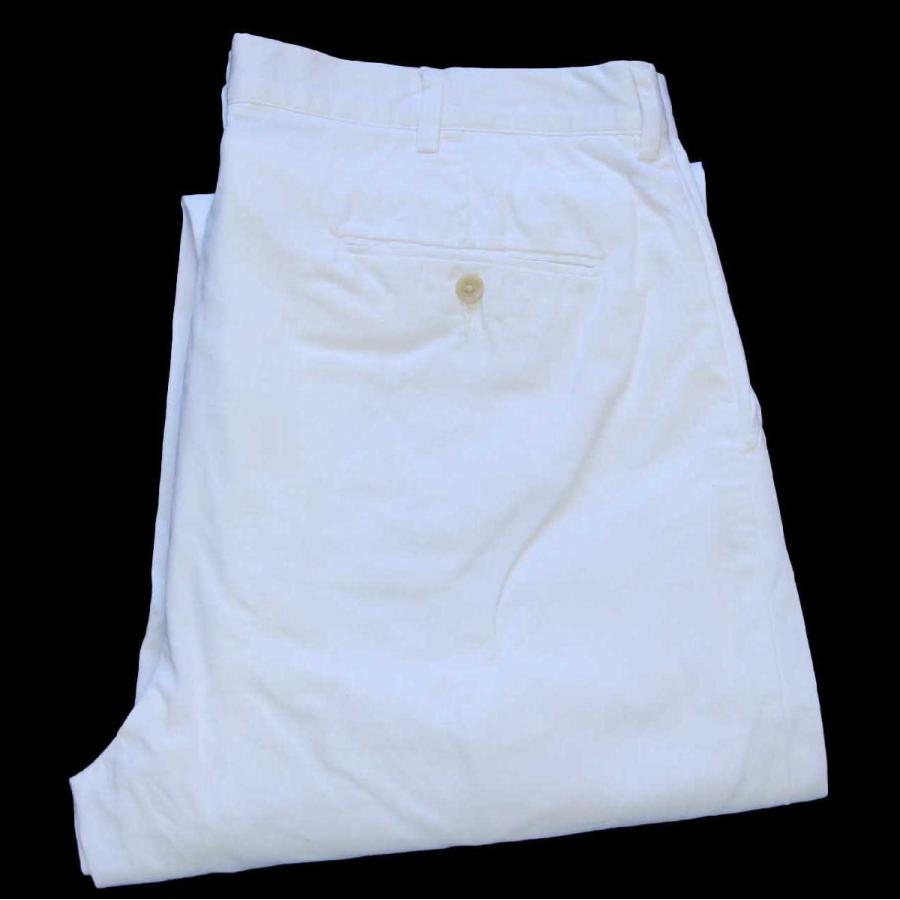 POLO RALPH LAUREN 90s ポロ ラルフローレン コットン チノパン 白 w35