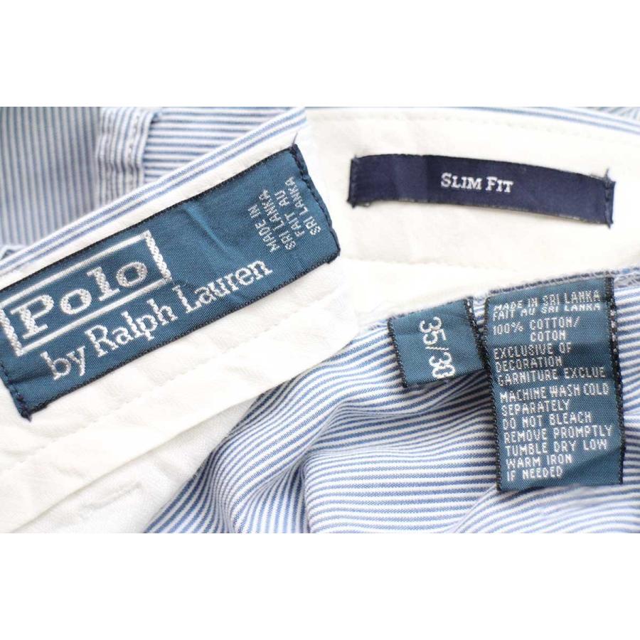 00s Polo ストライプパンツ POLO RALPH LAUREN（ポロ・ラルフローレン） 00s ポロ ラルフローレン
