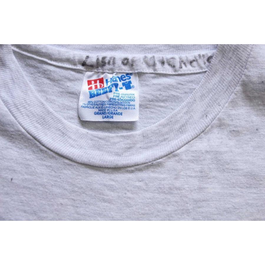 90s USA製 Hanes Disneyディズニー グーフィー アート コットンTシャツ