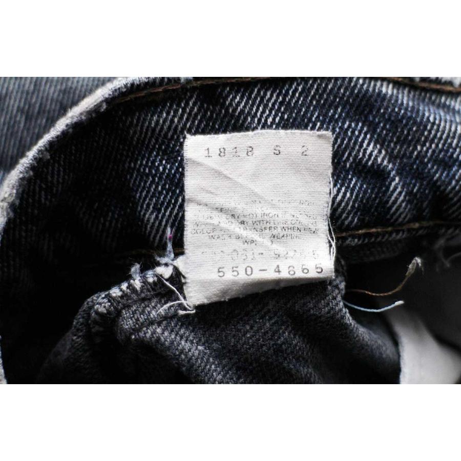 Levi's 90s USA製 Levi'sリーバイス 550 リペア ケミカル Levi's 90s USA製 Levi'sリーバイス 550 リペア ケミカル