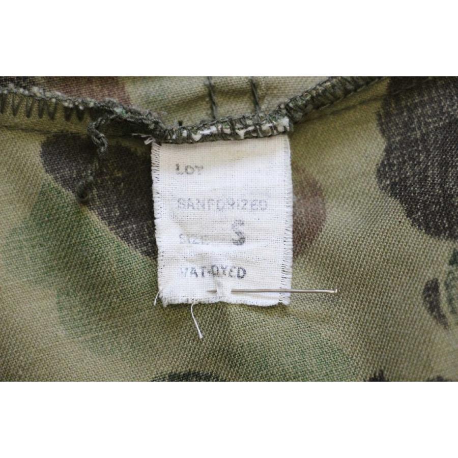 60s UNKNOWN ダックハンターカモ コットン ハンティングコート S