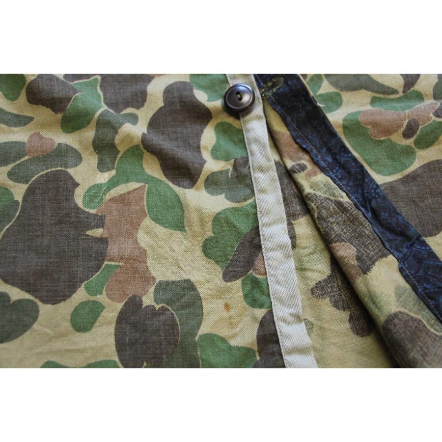 その他ブランド / 60s/Vintage/ダックハンターカモ/フード付コート/--/コットン/GRN 60s UNKNOWN ダックハンターカモ コットン ハンティングコート S