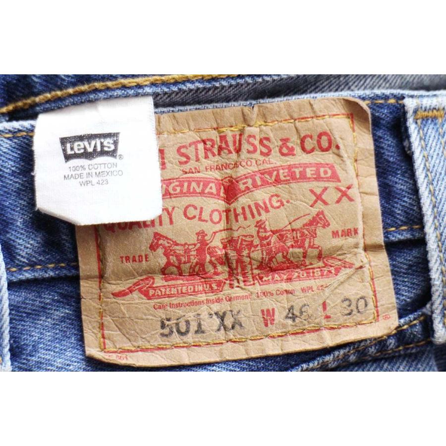 Levi's（リーバイス） 00s メキシコ製 501 デニムパンツ ヒゲ w43