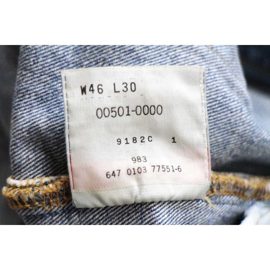 Levi's（リーバイス） 00s メキシコ製 501 デニムパンツ ヒゲ w43