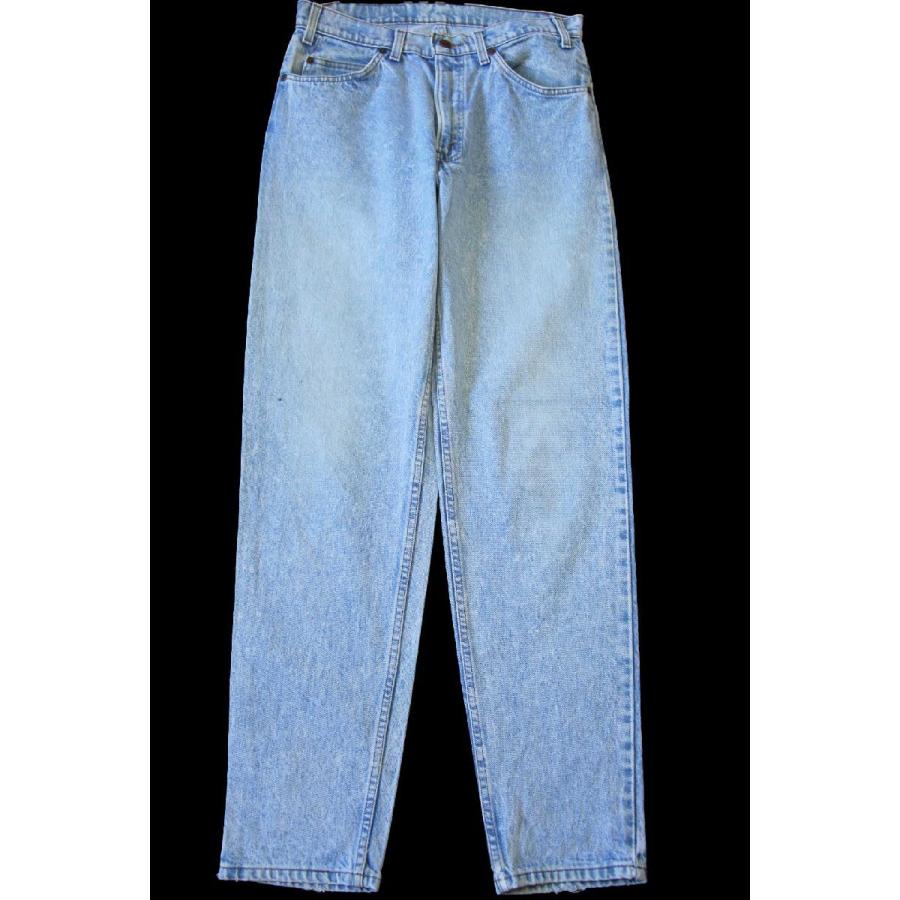 80s USA製 Levi'sリーバイス 550 ケミカルウォッシュ デニムパンツ w32 L34★アシッド ビンテージ ジーンズ テーパード ワイド ハチマル Levi's（リーバイス） 80s USA製 550 ケミカルウォッシュ デニムパンツ