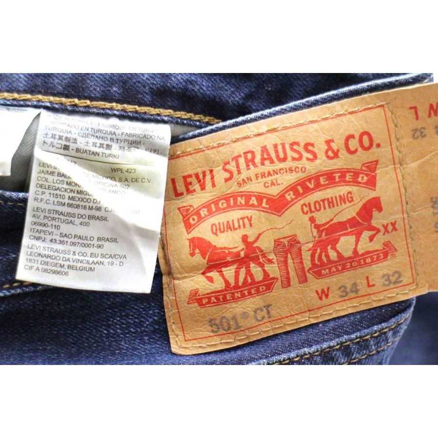 Levi's トルコ製 Levi'sリーバイス 501 CT USED加工 デニム Levi's トルコ製 Levi'sリーバイス 501 CT USED加工 デニム