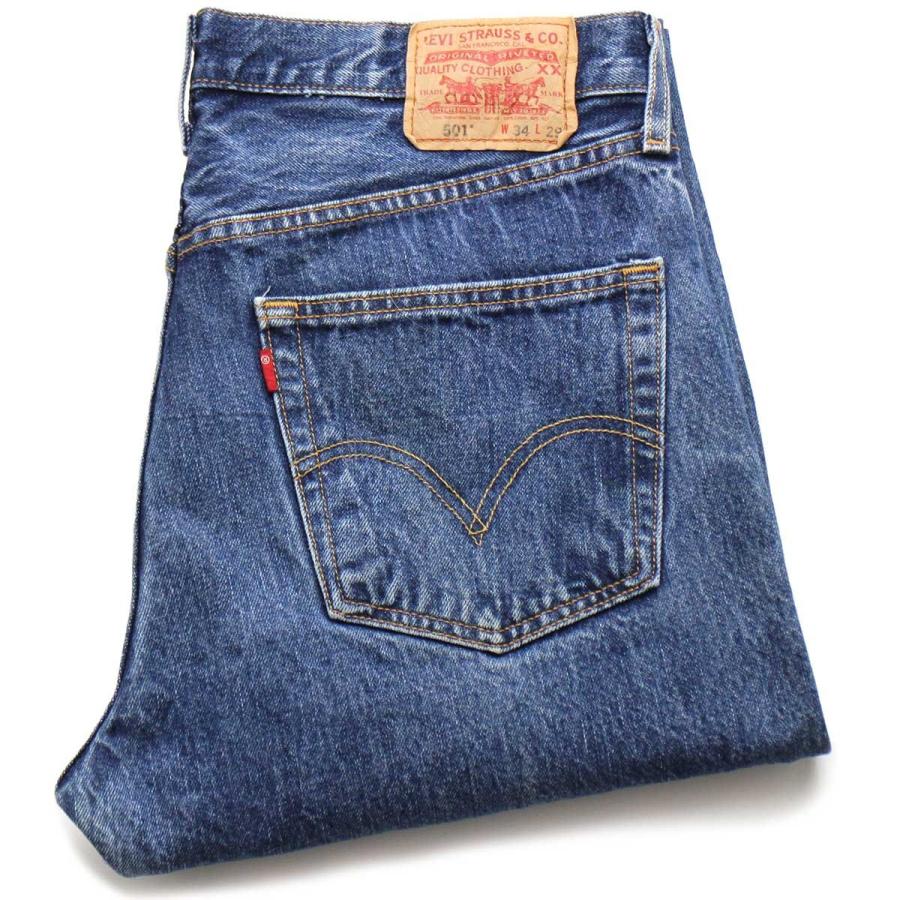 Levi's（リーバイス） 00s メキシコ製 501 デニムパンツ カスタム w34