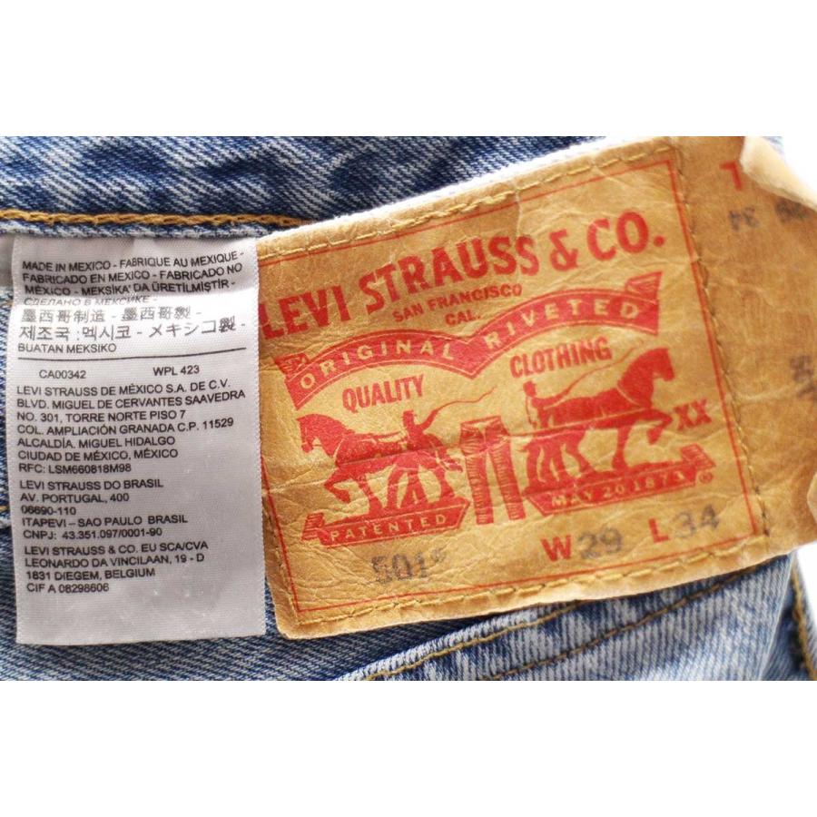 Levi's メキシコ製 Levi'sリーバイス 501 ストレッチ デニム Levi's メキシコ製 Levi'sリーバイス 501 ストレッチ デニム
