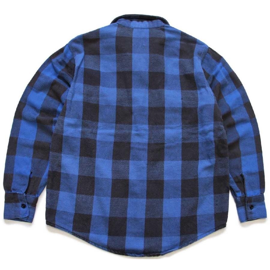 80s USA製 FROSTPROOF バッファローチェック コットン フランネル 