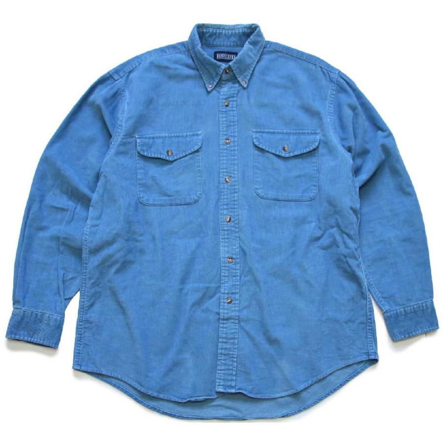 ランズエンド（LANDS' END） 90s USA製 ボタンダウン コットン