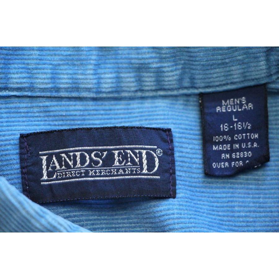 ランズエンド（LANDS' END） 90s USA製 ボタンダウン コットン