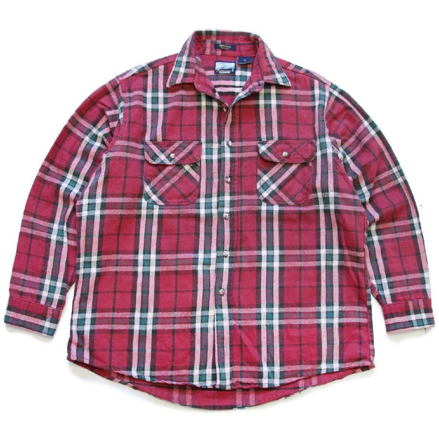 90s USA製 Fieldmaster チェック コットン フランネルシャツ XL 90s USA製 Fieldmaster チェック コットン フランネルシャツ XL