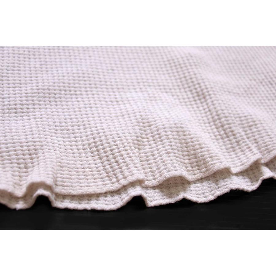 70s USA製 K mart コットン100% サーマル カットソー L 長袖 70s USA製 Kmart コットン 半袖サーマルシャツ ナチュラル L