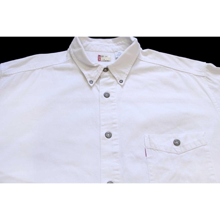 Levi's 00s Levi'sリーバイス 片ポケ ボタンダウン ホワイト Levi's 00s Levi'sリーバイス 片ポケ ボタンダウン ホワイト