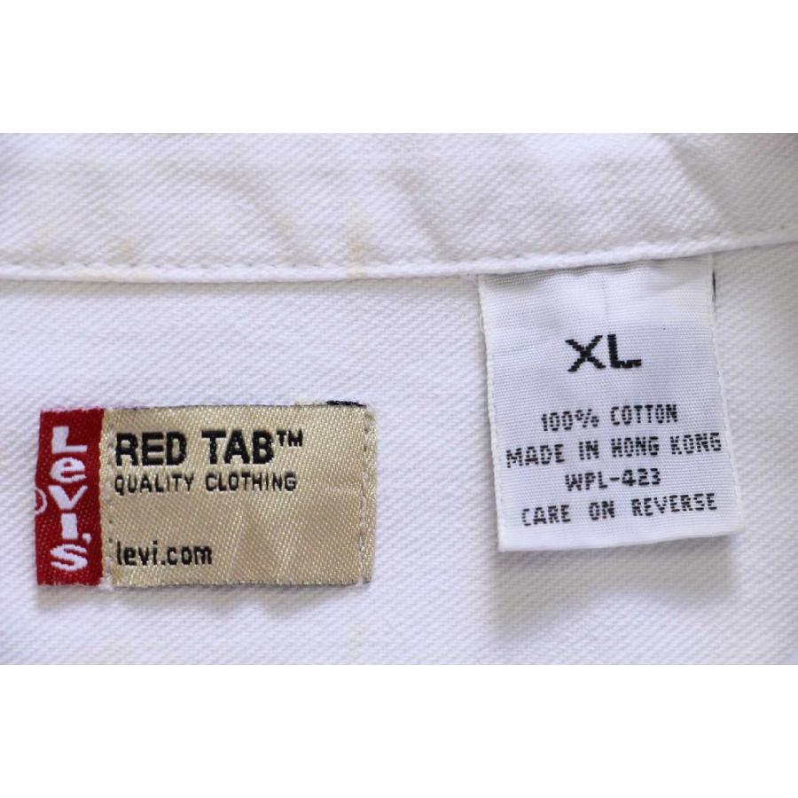 Levi's 00s Levi'sリーバイス 片ポケ ボタンダウン ホワイト Levi's 00s Levi'sリーバイス 片ポケ ボタンダウン ホワイト