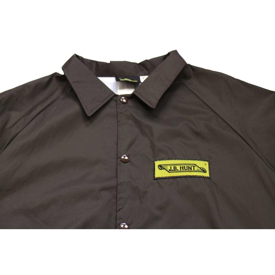 90s USA製 K-Products J.B.HUNT パッチ付き ナイロン コーチジャケット