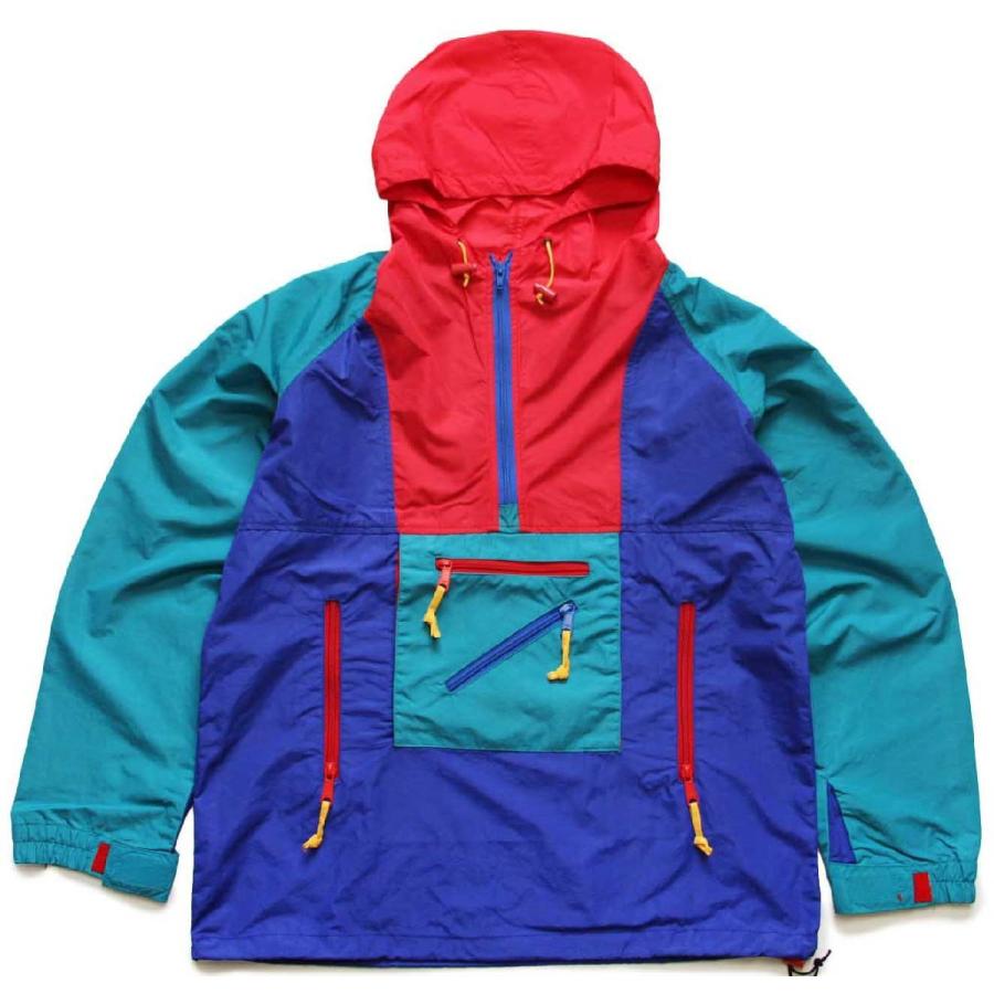 90s SIERRA DESIGNSシエラデザイン マルチカラー ナイロン アノラック