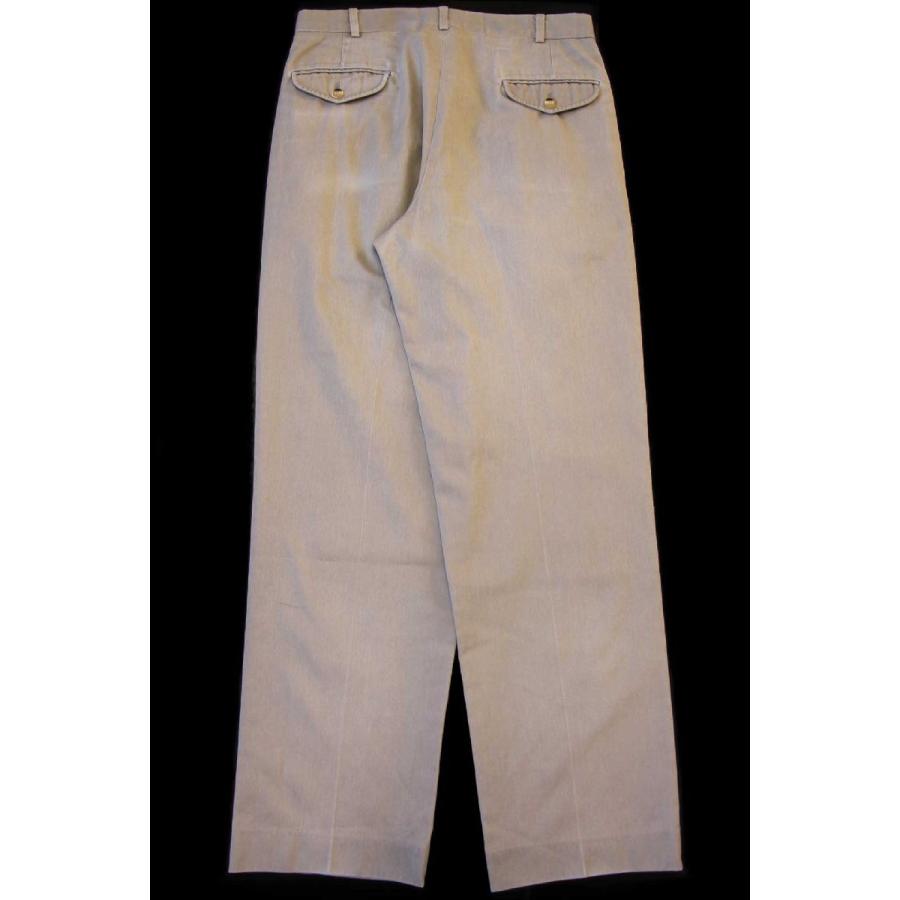 L.L.Bean 80s USA製 ペンキ飛び ツータック チノパン グレー L.L.Bean 80s USA製 ペンキ飛び ツータック チノパン グレー