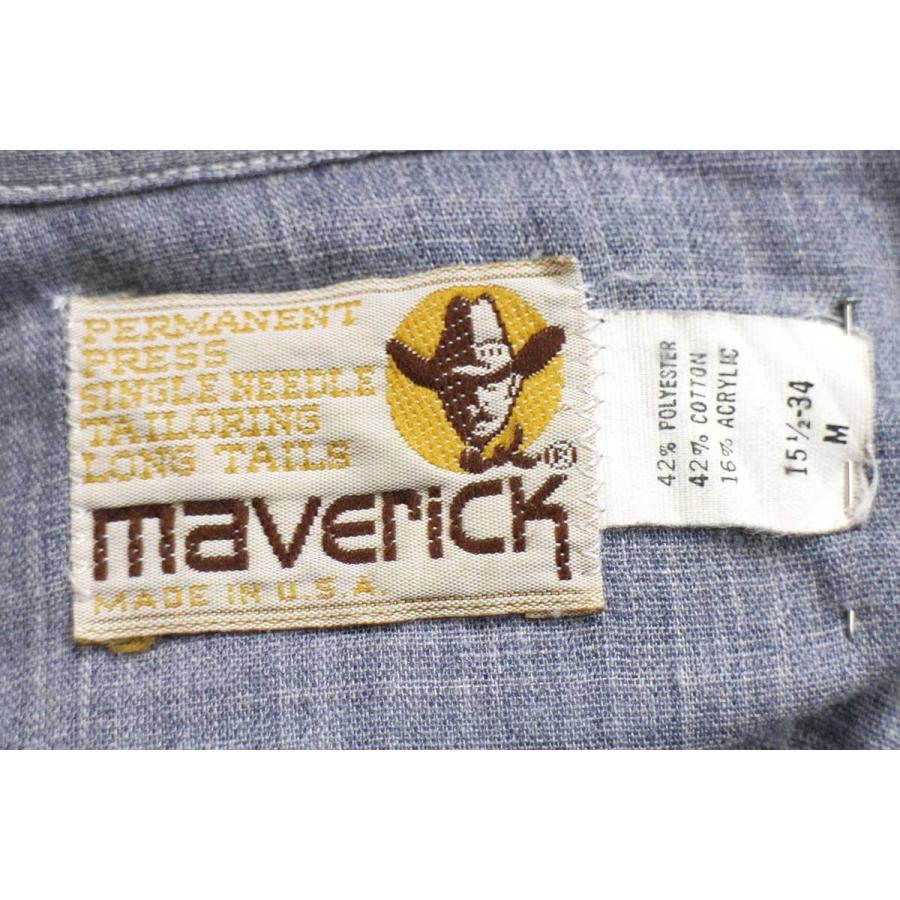 maverick 80s USA製 Maverickマーベリック チェック ヨーク切り替え 