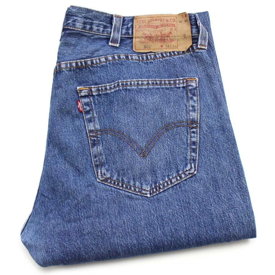 希少 90's USA製 Levi's 501 W38 BLUE