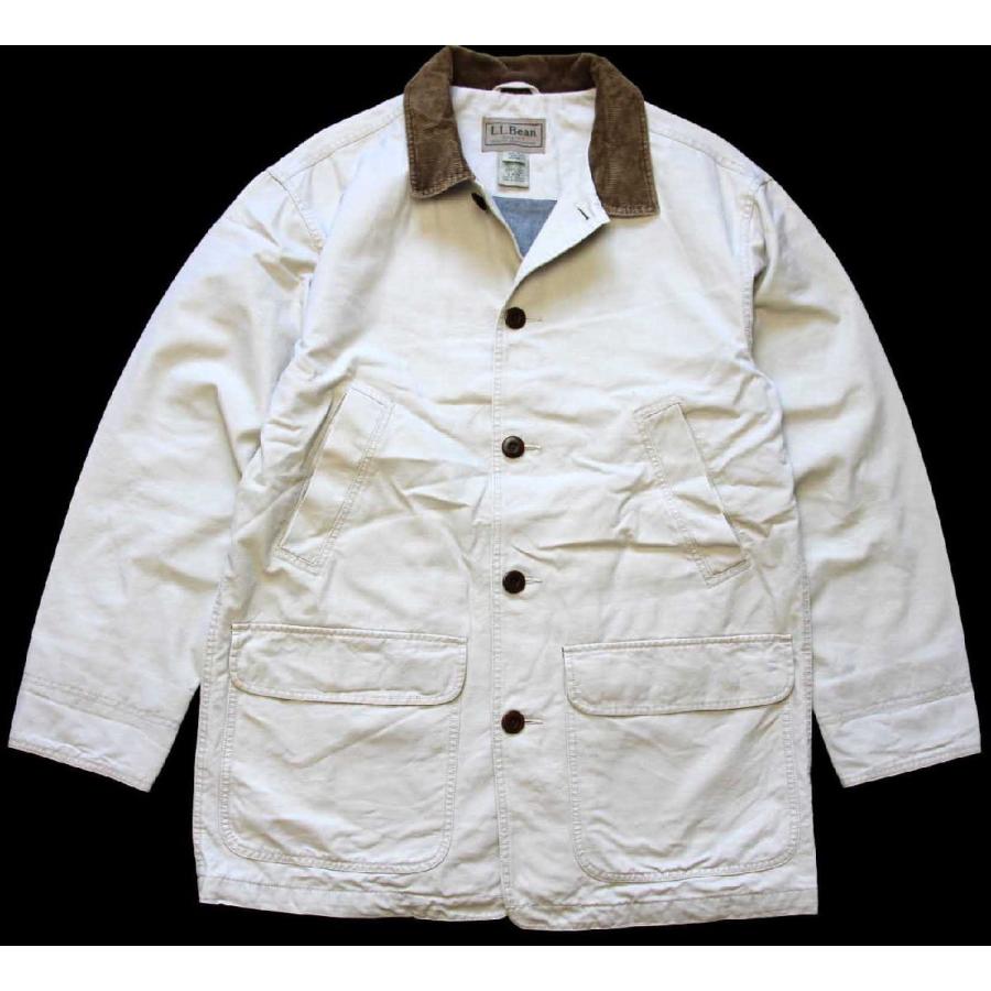 L.L.Bean コットン キャンバス フィールドコート ベージュ R-M 