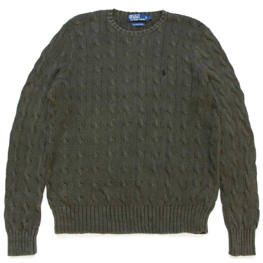 古着 00's ラルフローレン コットン ニット ピマコットン POLO RALPH LAUREN（ポロ・ラルフローレン） 00s ポロ ラルフローレン