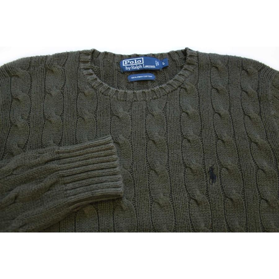 [新品] Polo Ralph Lauren ケーブル編みポロ 半袖 オリーブ POLO RALPH LAUREN（半袖 ・ ニット/セーター）のフリマアイテム一覧