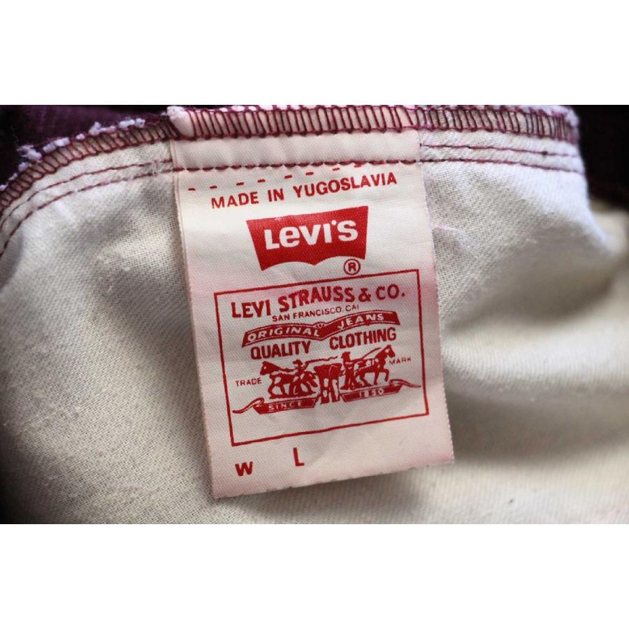 Levi's（リーバイス） 80s Levi'sリーバイス ツータック コーデュロイ
