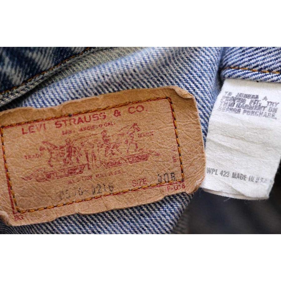 Levi's 80s USA製 Levi'sリーバイス 70506 ダメージ デニム Levi's 80s USA製 Levi'sリーバイス 70506 ダメージ デニム
