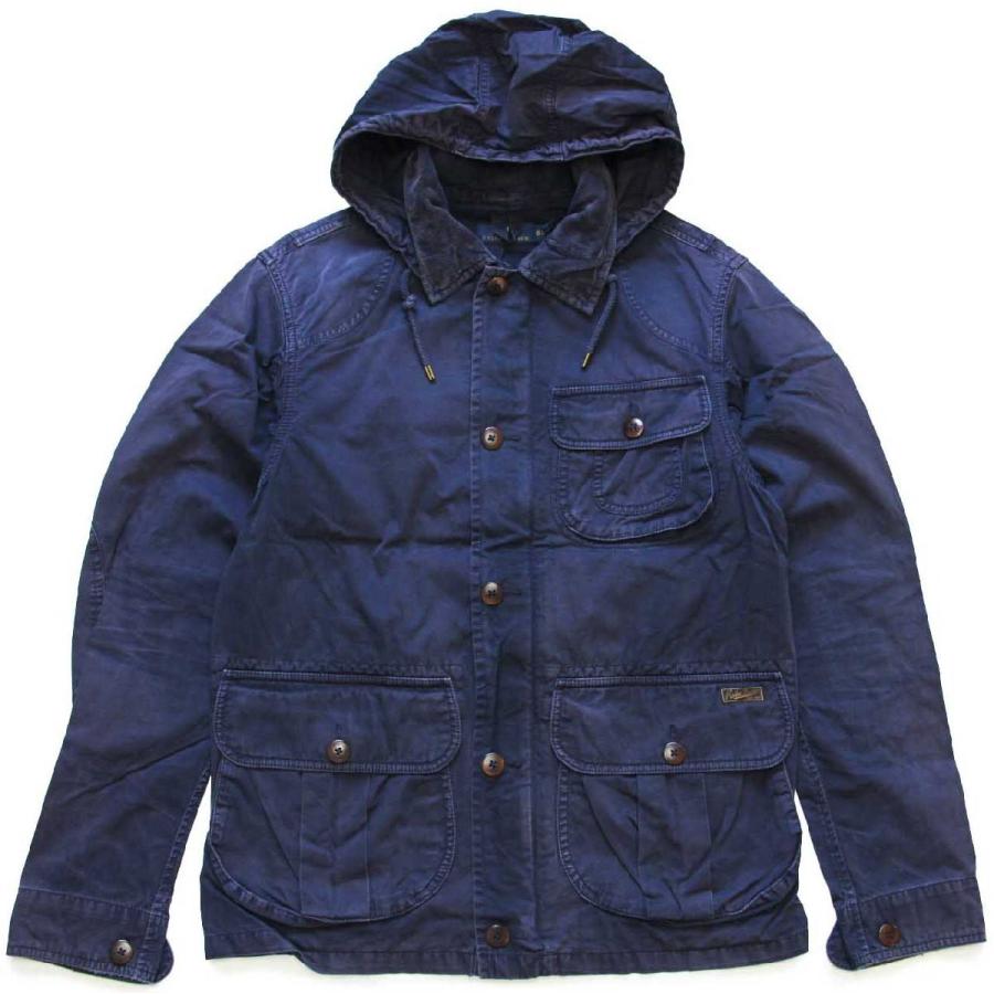 ラルフローレン　ハンティングジャケット　Ralph Lauren ナス紺ＸＬ POLO RALPH LAUREN（ポロ・ラルフローレン） ポロ ラルフローレン