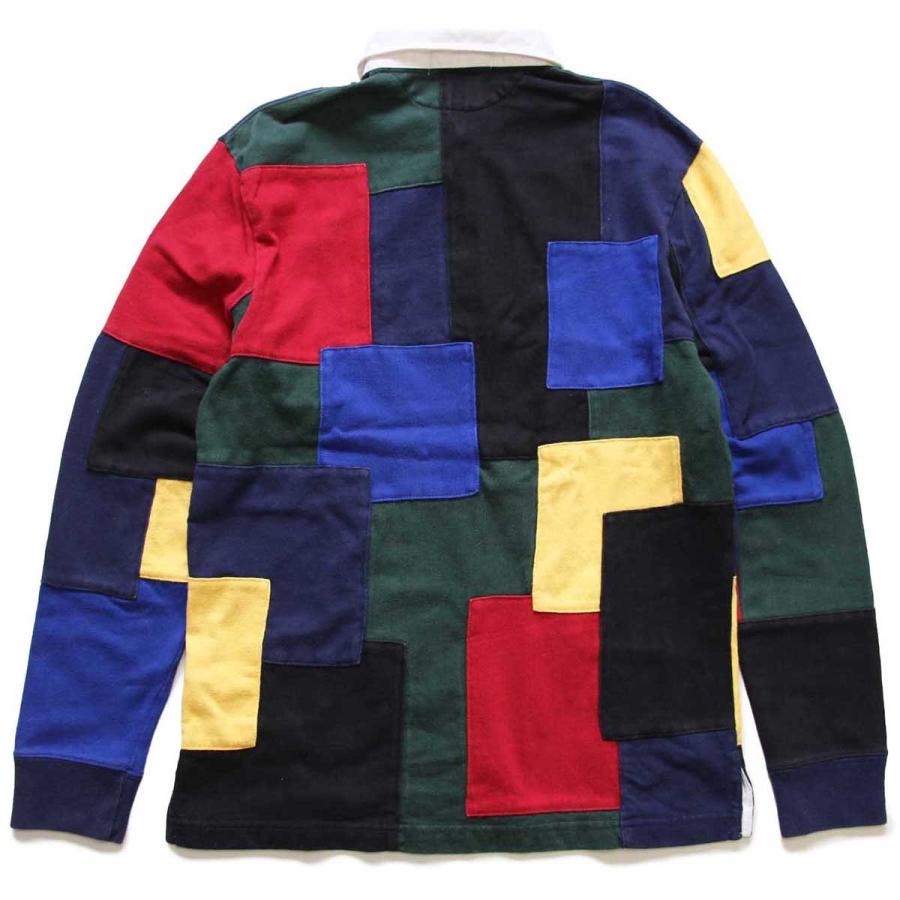 00s ポロ ラルフローレン CUSTOM FIT パッチワーク コットン 00s ポロ ラルフローレン CUSTOM FIT パッチワーク コットン