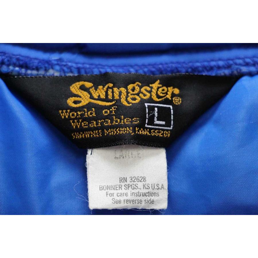 70s Swingster A&A パッチ付き 中綿入り ナイロン レーシング 70s Swingster A&A パッチ付き 中綿入り ナイロン レーシング