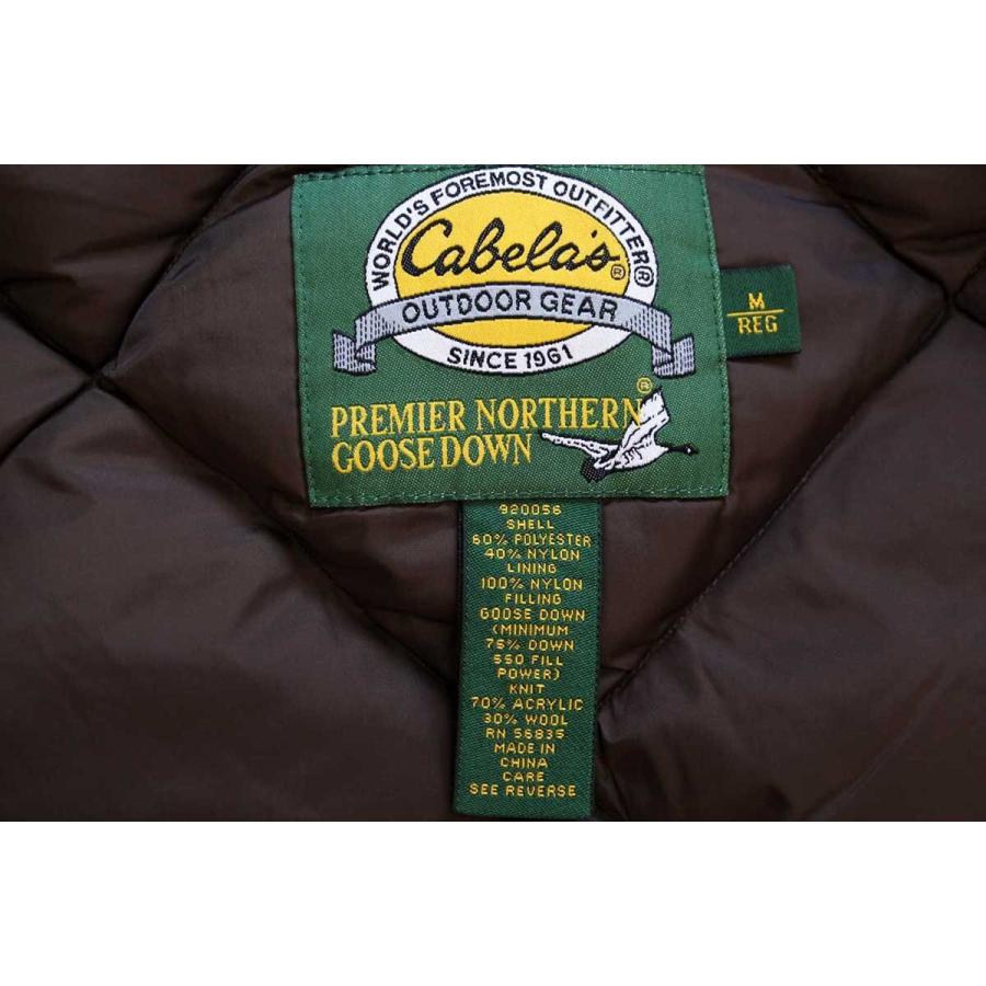 00s Cabela'sカベラス キルティング ダウンジャケット 焦げ茶 M 00s Cabela'sカベラス キルティング ダウンジャケット 焦げ茶 M